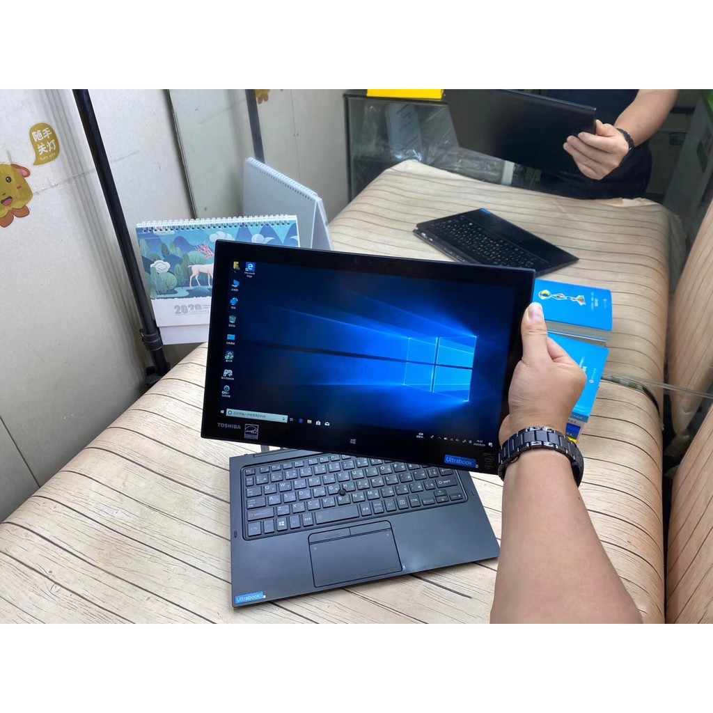 Laptop 2 trong 1 kiêm máy tính bảng Toshiba Portege Z20T / R82 Core M5, 4gb Ram, 256gb SSD, 12.5inch Full HD cảm ứng | BigBuy360 - bigbuy360.vn