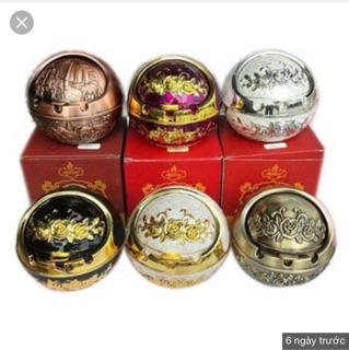 Gạt tàn phong cách hoàng gia ( HỢP KIM-THỦ CÔNG)