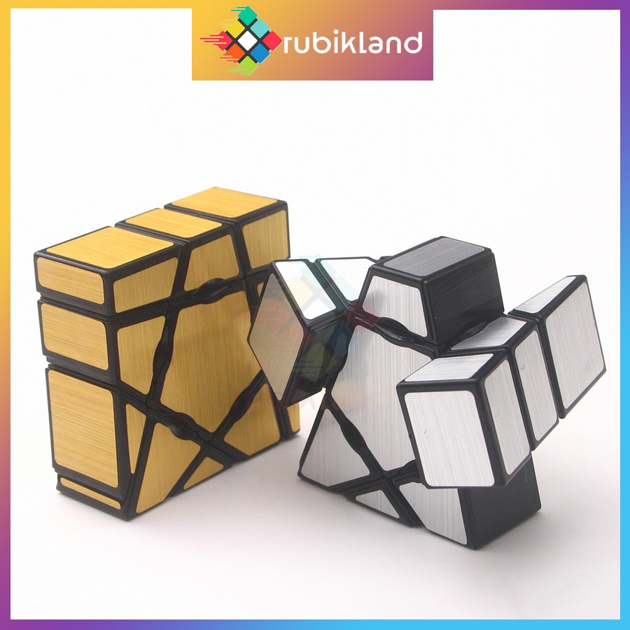 Rubik Biến Thể Ghost Mirror Cube YongJun 1x3x4 Khối Lập Phương Rubic Gương Đồ Chơi Trí Tuệ Trẻ Em