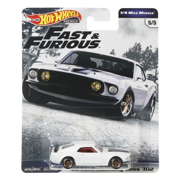 Siêu xe Hot Wheels chủ đề Fast &amp; Furious GBW75