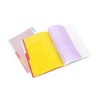 Bìa ACCO nhựa 4 lá A4 (6 cái/xấp)