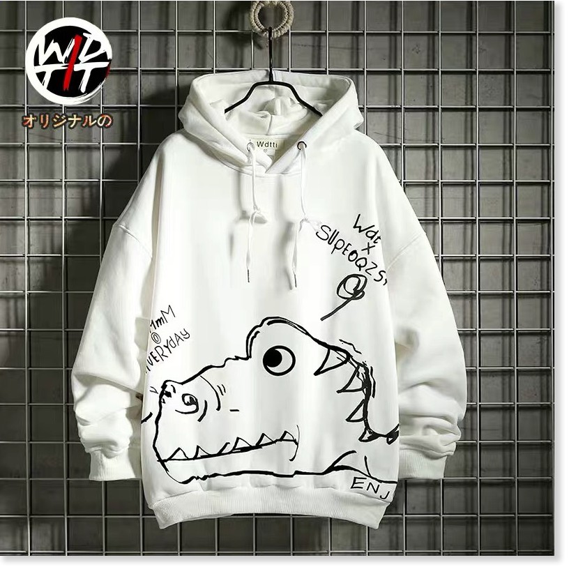 ÁO KHOÁC HOODIE NAM NỮ KHỦNG LONG KỈ BĂNG HÀ