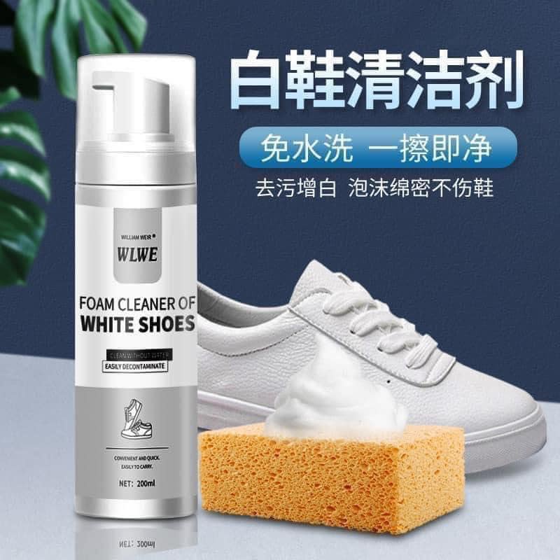 Chai xịt bọt làm sạch giày Sneaker 200ml tẩy trắng làm sạch giày cao cấp