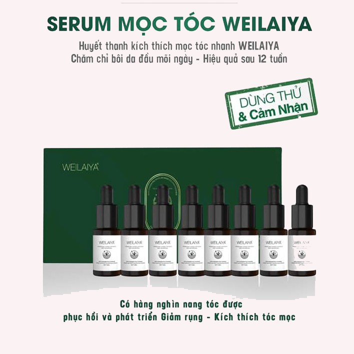 Serum huyết thanh tóc Weilaiya, kích mọc tóc ngăn rụng tóc