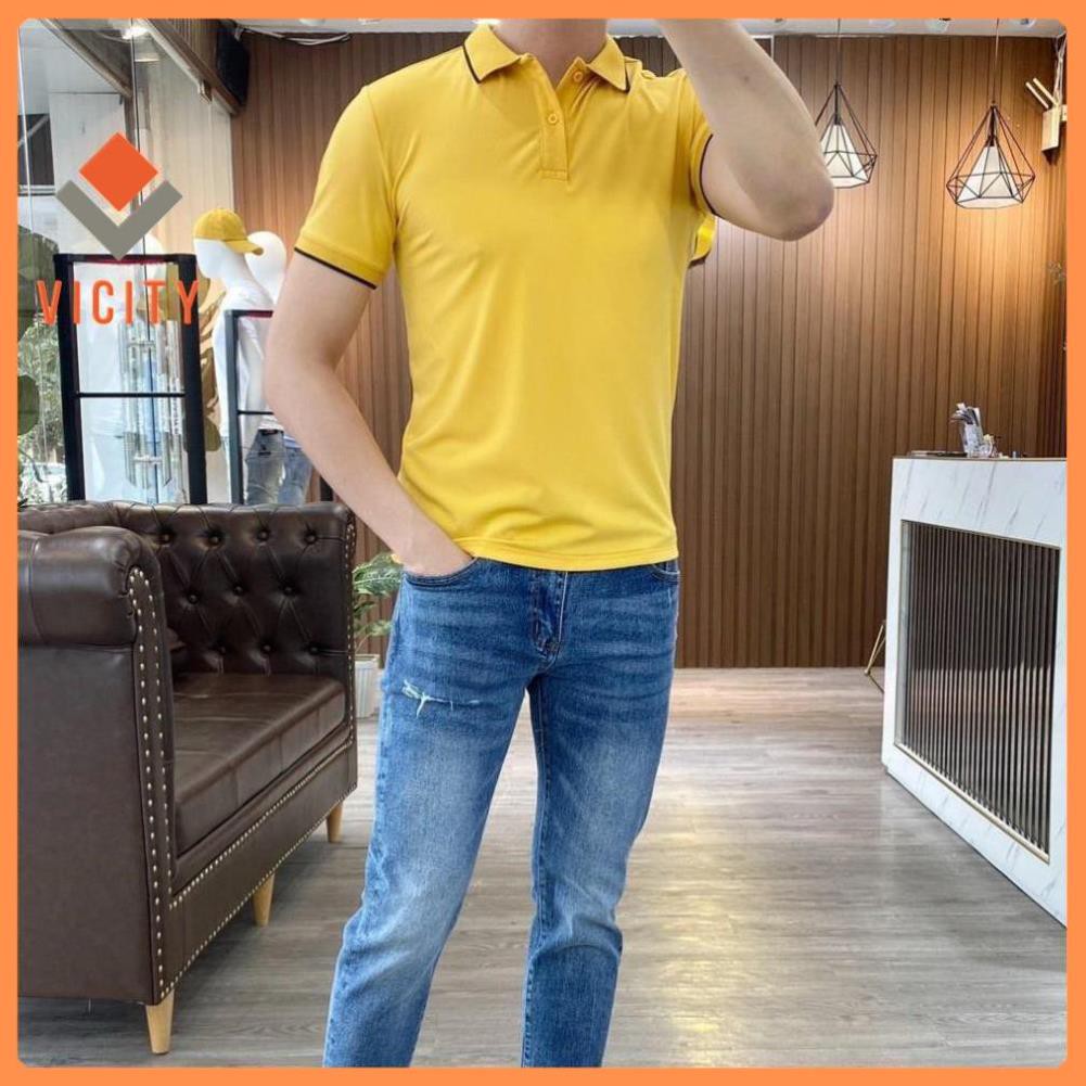 Áo polo nam cao cấp giá rẻ nhiều màu AT02 thời trang nam VICITY | BigBuy360 - bigbuy360.vn