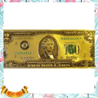 Tờ 2USD Vàng ...
