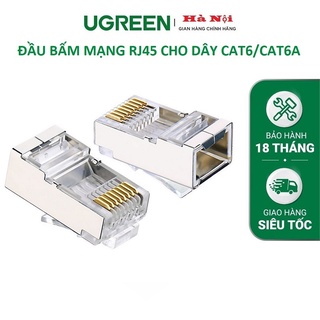 Đầu bấm Hạt mạng RJ45 cat6 UGREEN 50247 Hộp 50 cái
