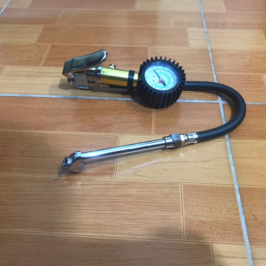 Súng Bơm Lốp Đầu Đẩy - Gọn Nhẹ Dễ Dàng Thao Tác Sử Dụng