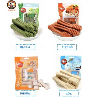 Xương gặm orgo sạch răng thơm miệng cho chó tgtc0208