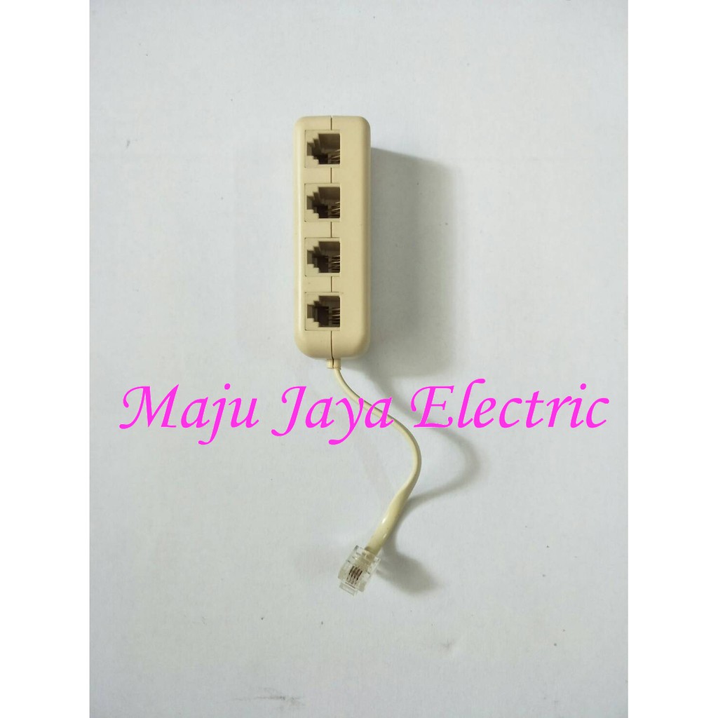 Ổ Cắm Điện Thoại 4 Lỗ Rj11