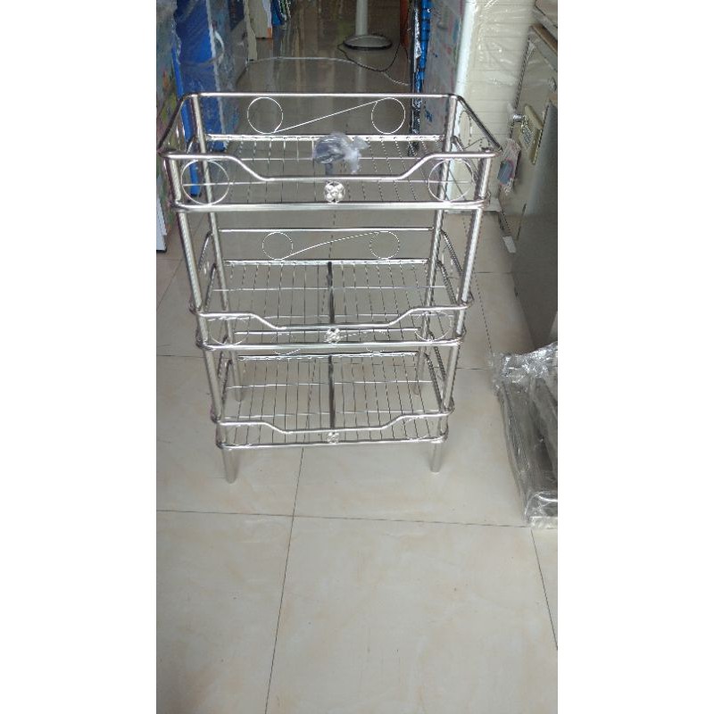 Kệ chén innox 30*50 2,3,4 tầng