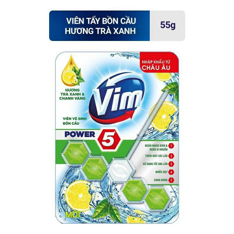 viên treo bồn cầu vim 55gam