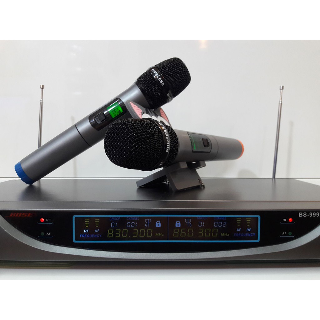 MICRO KARAOKE KHÔNG DÂY BS 999 II