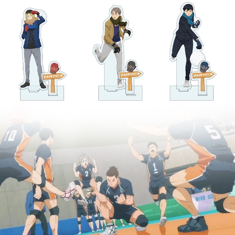 Mô Hình Nhân Vật Haikyuu Đứng Bằng Acrylic Trang Trí Nhà Cửa