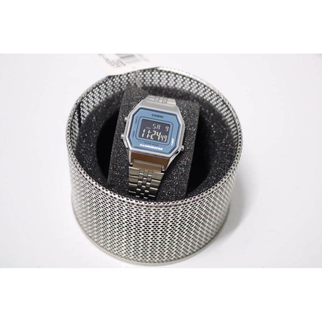 Đồng hồ nữ Casio LA680WA-1BDF dây đeo thép không gỉ cổ điển , sang trọng , đẳng cấp | BigBuy360 - bigbuy360.vn