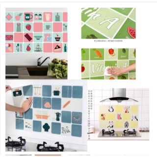 Giấy dán bếp tráng nhôm, decal dán bếp hàng cao cấp, cách nhiệt, dễ lau chùi 2459
