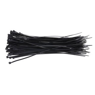 Set 100 Dây Rút Trắng/ Đen Size 150 x 2.5mm MINISHOP H084
