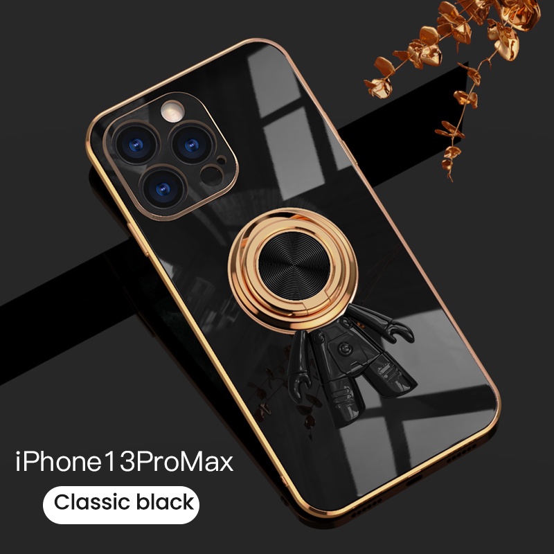 Ốp Điện Thoại Chống Sốc Kèm Móc Xỏ Ngón Nam Châm Cho iPhone 13 12 11 Pro Max X XR XS Max 7 8 Plus