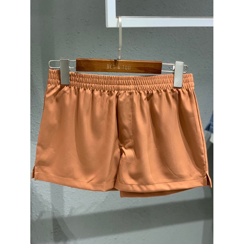 Quần đùi nam BEN&amp;TOD short vải thun co giản thoải mái vận động chuẩn form 21010