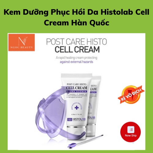 Kem dưỡng phục hồi, làm dịu da, tái tạo da, Histolab Cell Cream Hàn Quốc