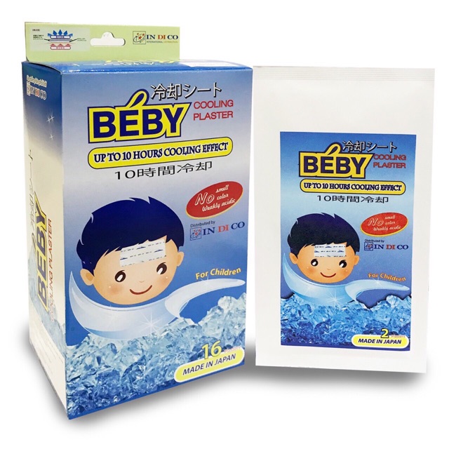 Miếng dán hạ sốt Béby Cooling Plaster