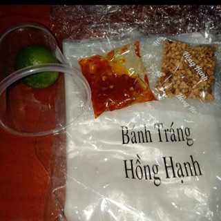 COMBO 50bich BÁNH TRÁNG SATE HỒNG HẠNH