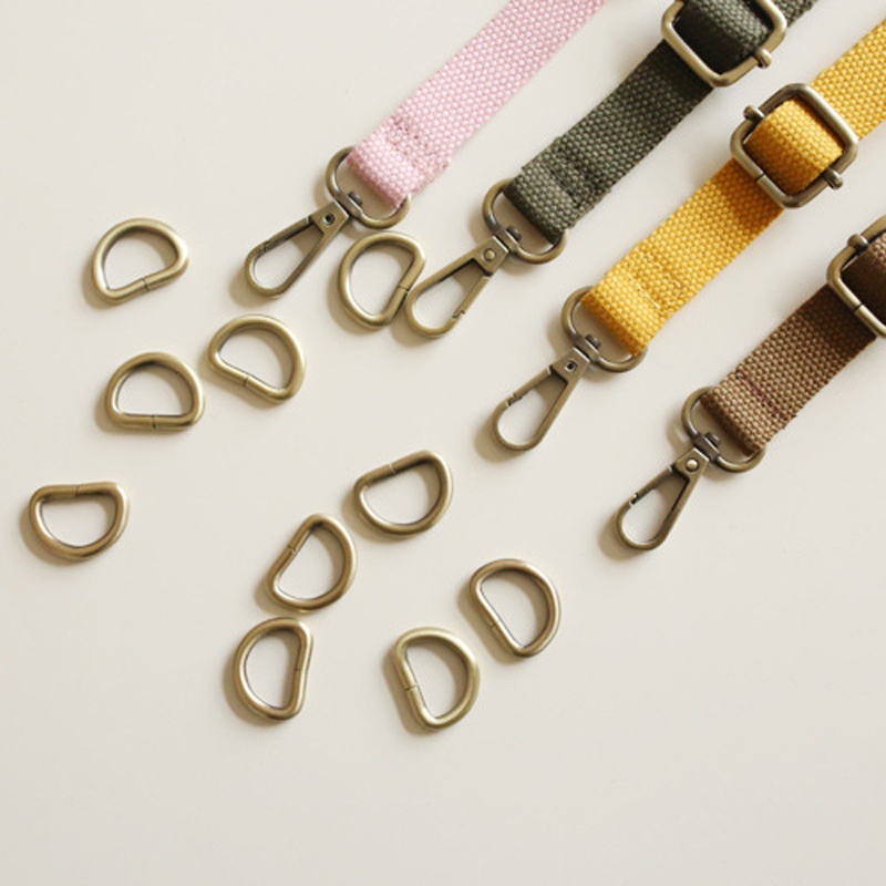 Dây Đeo Túi Xách/ Đeo Vai Bằng Cotton Polyester Rộng 2cm Có Thể Điều Chỉnh Màu Kẹo Thời Trang Cho Nam Nữ