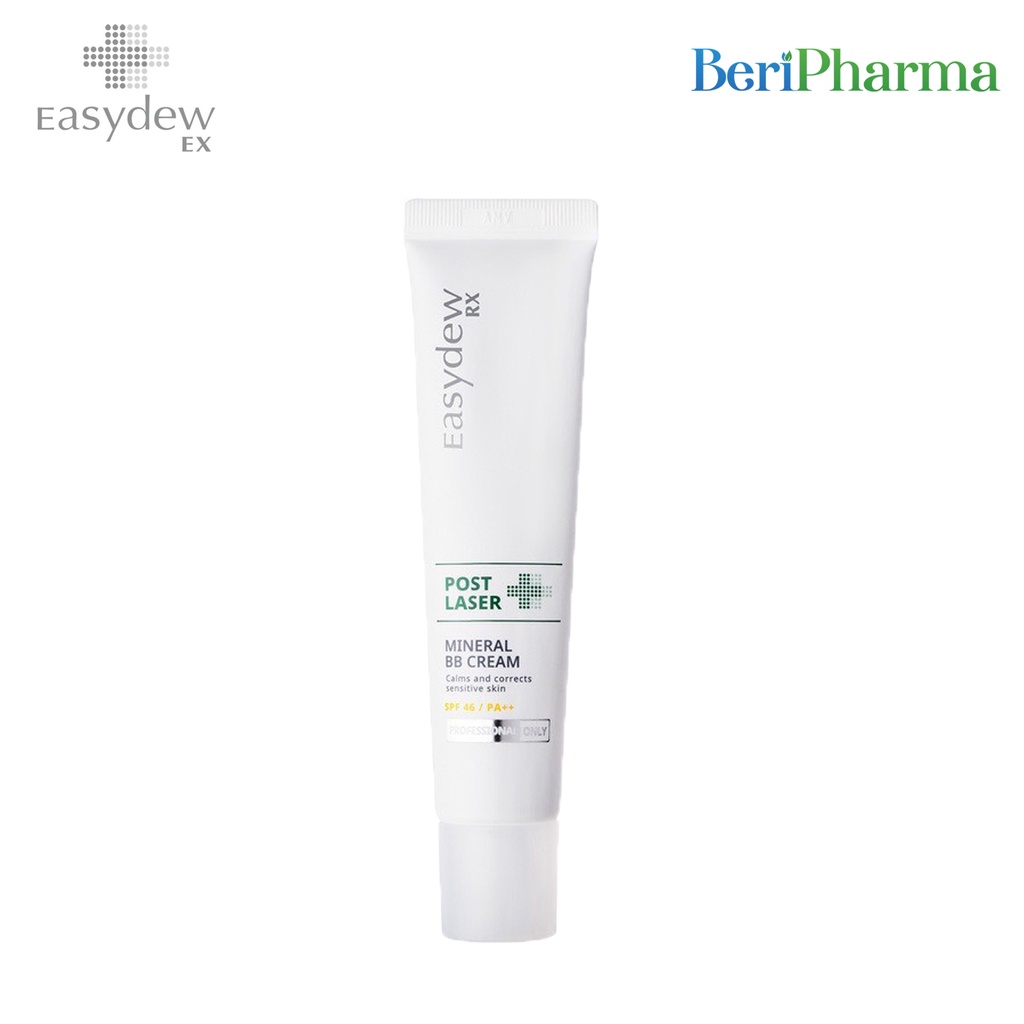 ✅ Easydew RX Kem Chống Nắng Che Khuyết Điểm Phục Hồi Da Sau Tổn Thương Post Laser Mineral BB Cream SPF46 PA+