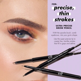 [SALE 80k] Chì kẻ mày ELF Ultra Precise Brow Pencil màu Deep Brown, Neutral Brown, Taupe