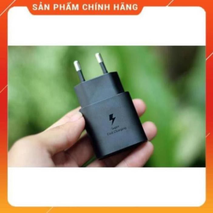 [Freeship BH 12 Tháng - Lỗi 1 đổi 1] Bộ Cốc Cáp Sạc SAMSUNG Sạc 25W note/s/ 10/20/2/plus/ultra