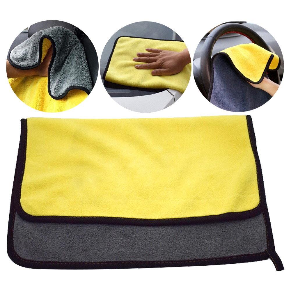 Khăn Lau Xe Microfiber Ô Tô Đa Năng Chuyên Dụng Cao Cấp Siêu Thấm Hút Nước