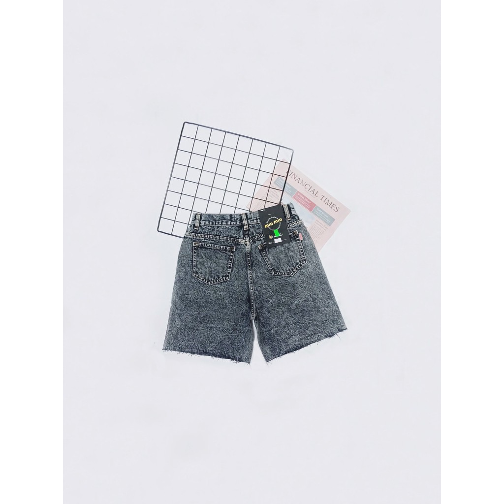 (hình thật) Quần jean lửng denim bụi sành điệu - TL15