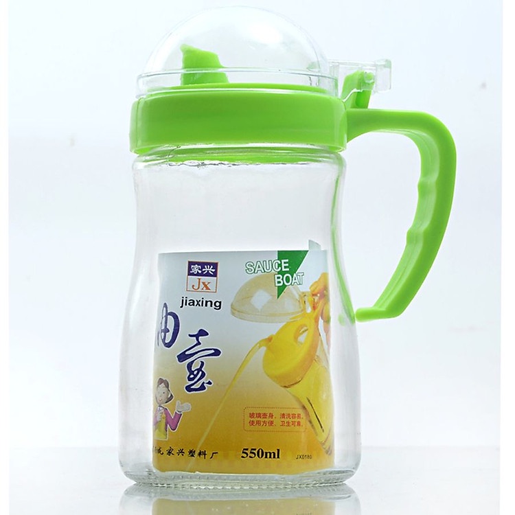 Lọ bình thuỷ tinh đựng dầu ăn nước mắm full size