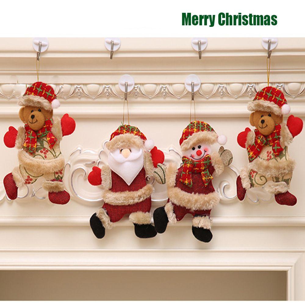 Phụ Kiện Trang Trí Giáng Sinh Năm Mới 2018 Hình Búp Bê Cầu Vồng