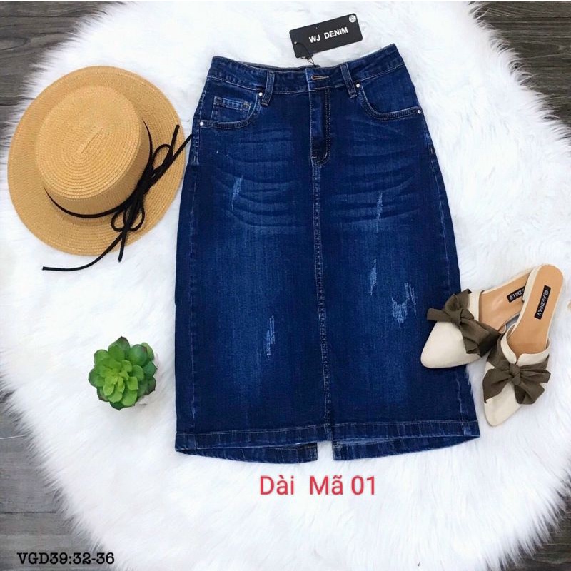 Chân Váy Jean Big Size 55-100kg