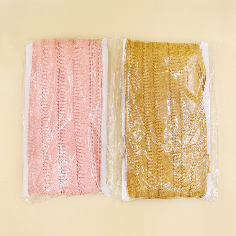 2 Yards Dây Tua Rua Bằng Cotton Trang Trí Quần Áo