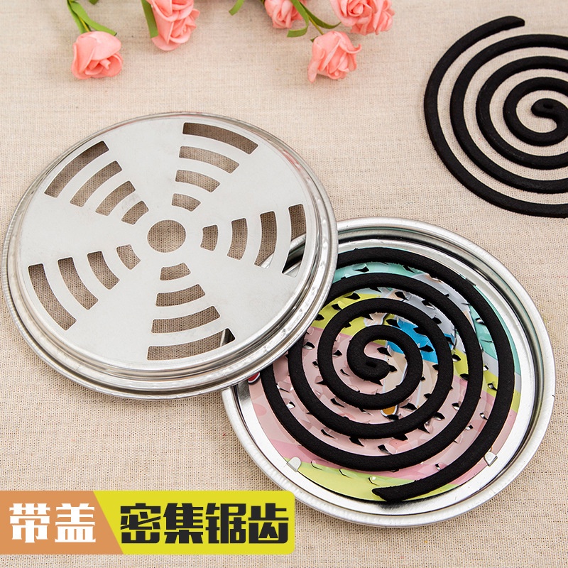 Khay đựng nhang đuổi ruồi muổi chống bóng thích hợp cho nhà vệ sinh