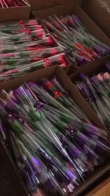 hoa sáp thơm 3,5k sỉ từ 100 bông