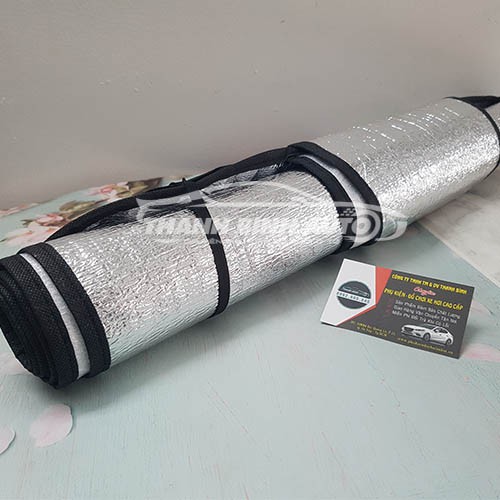 TẤM CHE NẮNG KÍNH LÁI Ô TÔ 2 LOẠI - LOẠI DÀY 4 LỚP - Đồ Chơi Xe Hơi Uy Tín