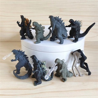 Mkeb Đồ trang trí Đồ Chơi Khủng Long godzilla