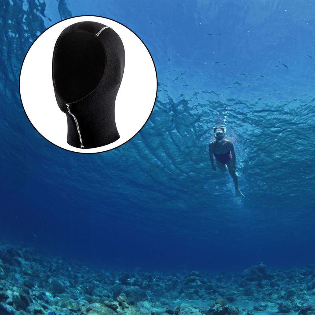 Mũ Trùm Đầu Lặn Biển Dày 3MM 5MM Giữ Nhiệt Neoprene 1 Cho Nam Nữ