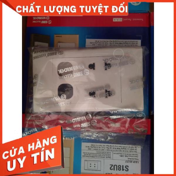 mặt ổ cắm công tắc sino s18