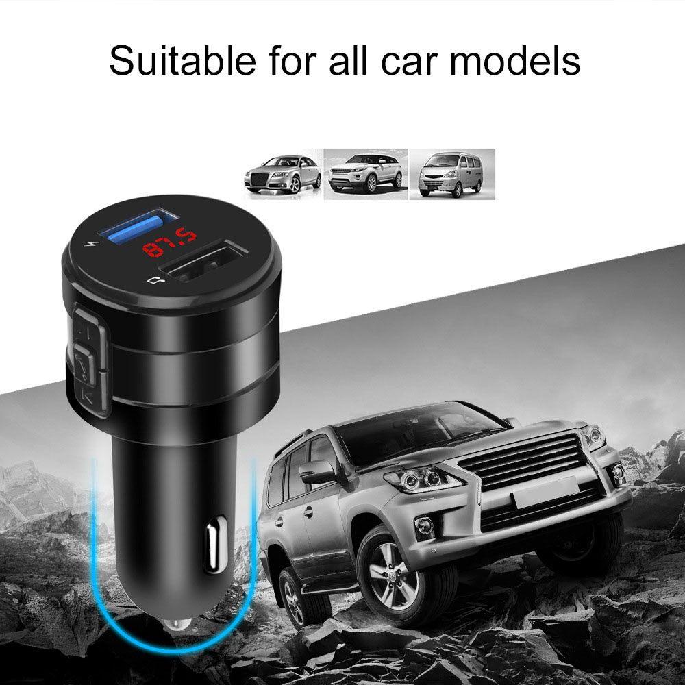 Củ Sạc NICKOLAS 2 Cổng USB 2 Cổng Kết Nối Bluetooth Chất Lượng Cao Thông Dụng Cho Xe Hơi