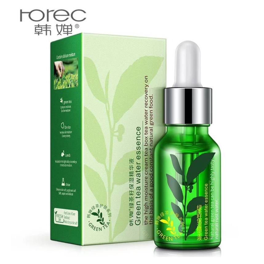 Tinh chất trà xanh dưỡng ẩm trắng da , chống lão hóa ROREC 15ml