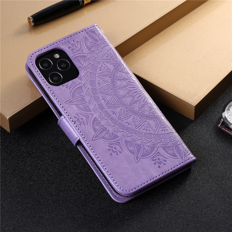 MANDALA Bao Da Thời Trang Cho Điện Thoại Samsung Note 10 Plus Note 9 Note 8 Note 4 Note 3