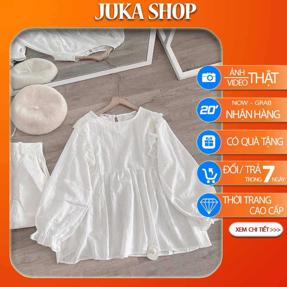 Áo babydoll tiểu thư xinh mới về (hàng sẵn) Juka Shop