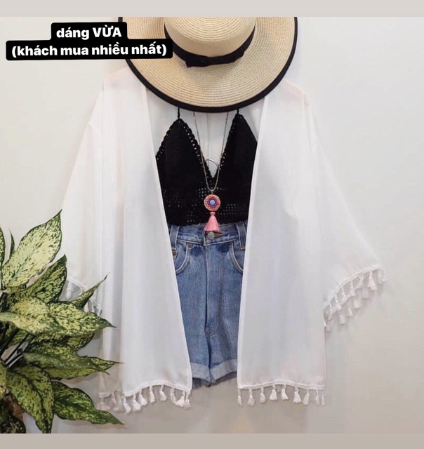 KIMONO TUA RUA  Ngắn Vừa Dài