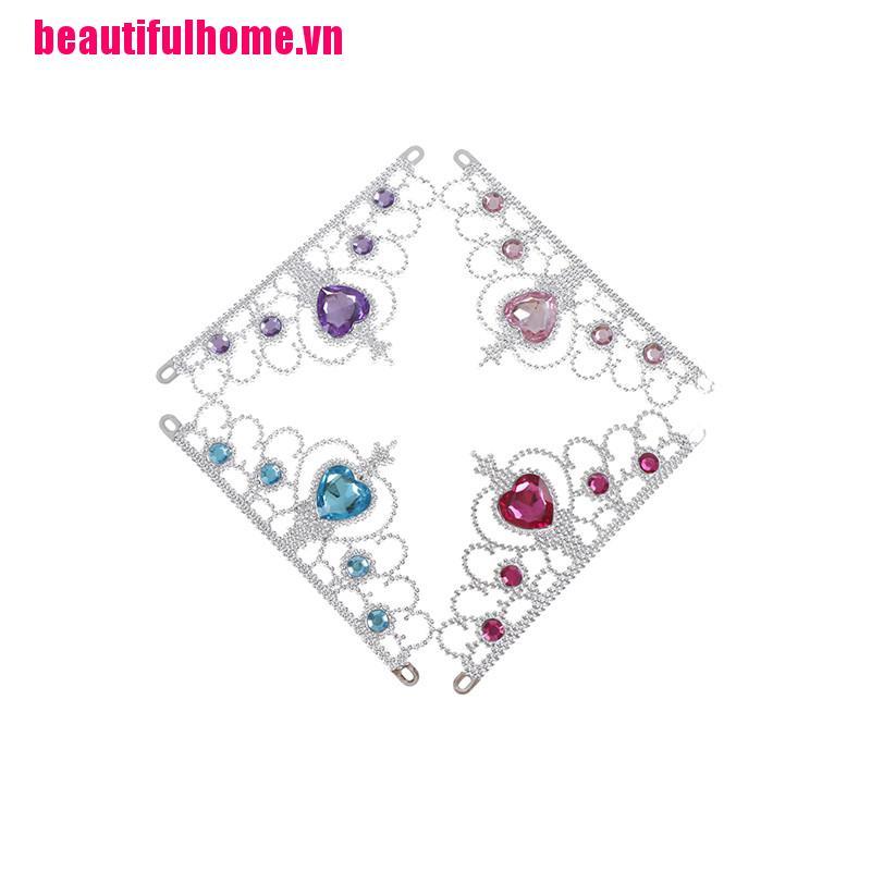 1 Bộ Vương Miện Và Gậy Phép Thuật Pha Lê