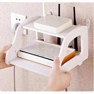 Kệ wifi treo tường 2 tầng nhỏ gọn IG375