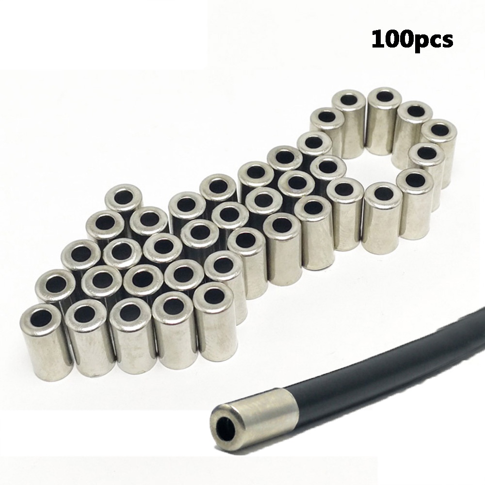Nắp Bọc Dây Phanh Xe Đạp Leo Núi Làm Bằng Kim Loại 5x10mm